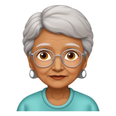 grandmother latin sticker