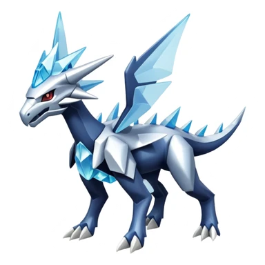 Dialga-Kyurem-Pokémon-Fakémon-creature sticker