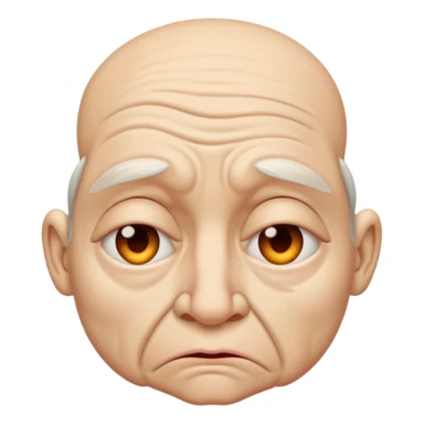 A face of utter disgust  sticker