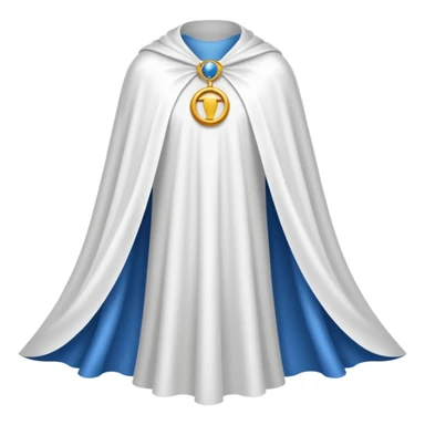 full white cape sticker