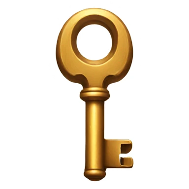 a secret key with magic powers sticker