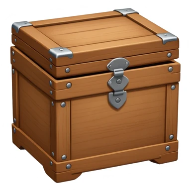 Make a small box that's empty with? sticker