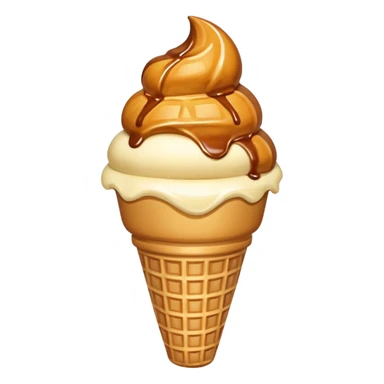 empty icecream cone sticker