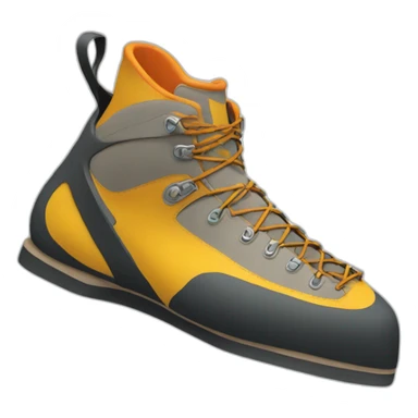 Climbing shoes for bouldering sticker