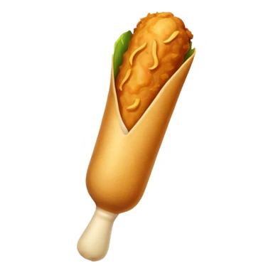 Vegetable drumstick sticker