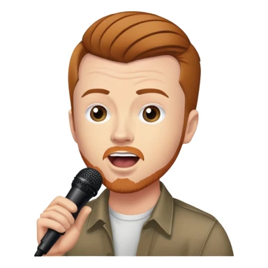 Matty Mullins sings  sticker