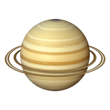 Saturn planet sticker