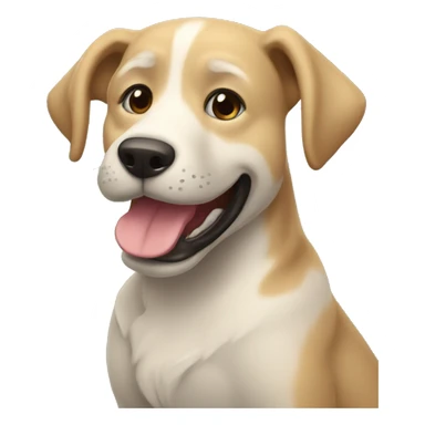 Perro diciendo adiós  sticker