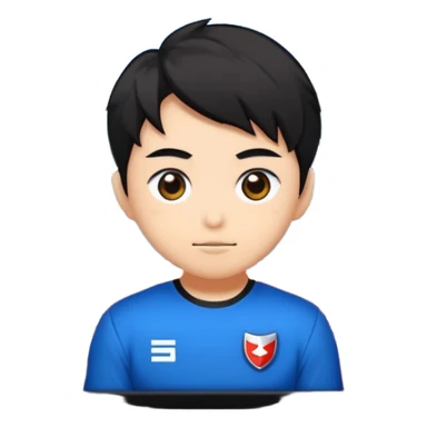 busan with esports logo sticker