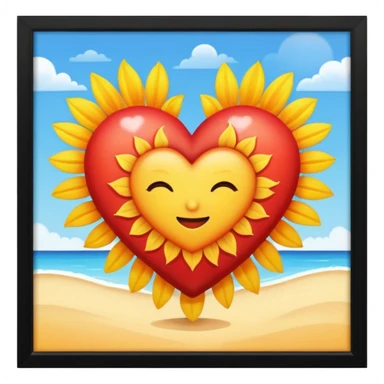 El corazón de un verano sin ti  sticker