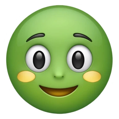 ❌ change the emoji color from red to green color sticker