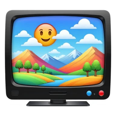 thumbnail picture mac os, video preview tv icon, landscape in video sticker