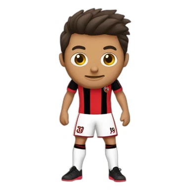 Símbolo do time do Flamengo sem ser uma pessoa sticker