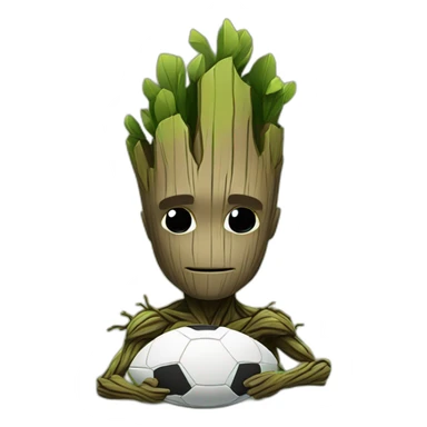 groot football sticker