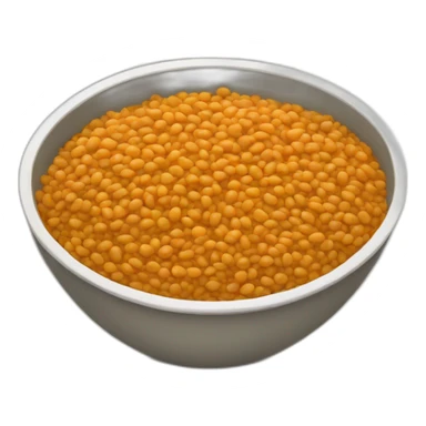Bowl of lentils sticker