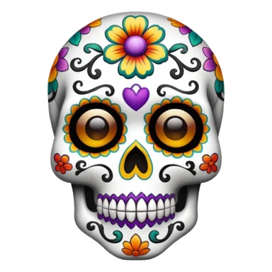 calavera sticker