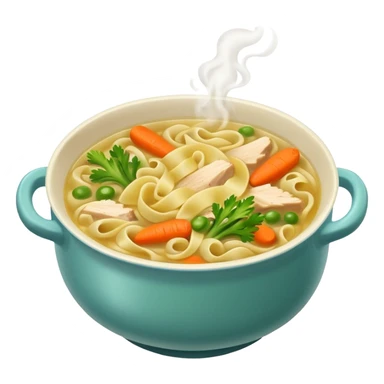 Chicken noodle soup  sticker