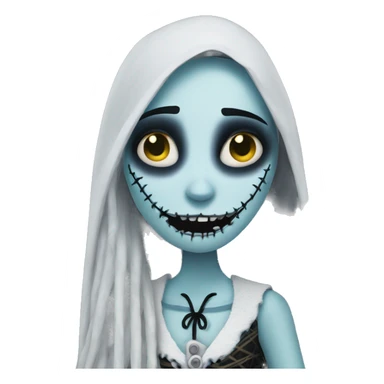 Nightmare before Christmas Sally  sticker