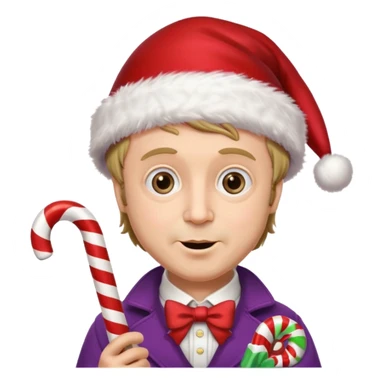 Christmas wonka  sticker