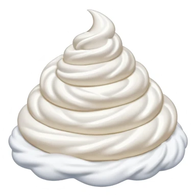 whipped cream sticker