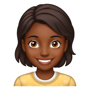 Hyperpigmentation meme girl sticker