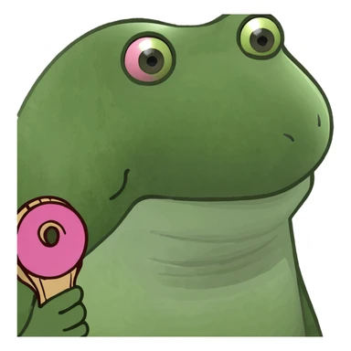 Soft pastel pink body brush with wooden handle, minimal background sticker