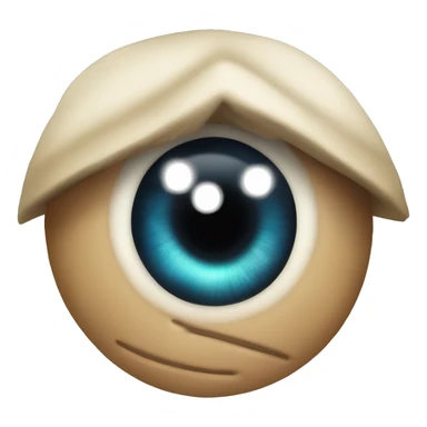 Horse - cyclop - galactique eyes - big eyes sticker