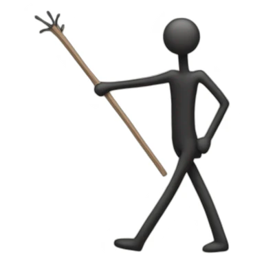 a stickman sticker