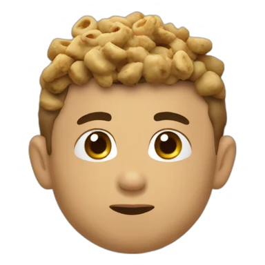 Ronaldo eat the poop sticker