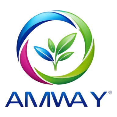 Amway logo sticker