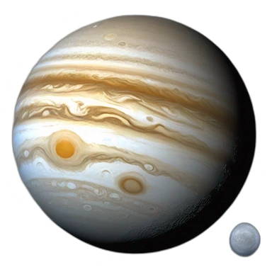Jupiter’s icy moon Europa sticker
