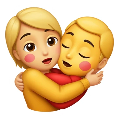 Sending hugs and kisses  sticker