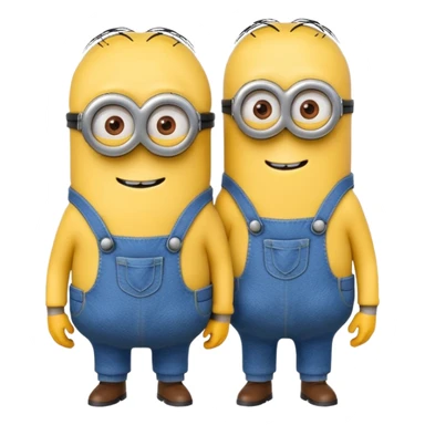 minions, animal skin cloth sticker