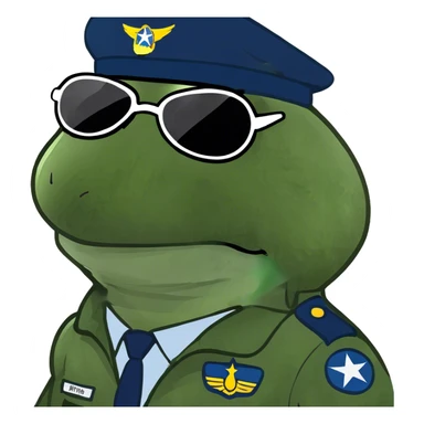 airforce pilot sticker