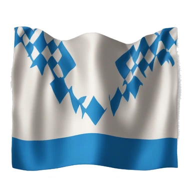 Bavarian flag sticker