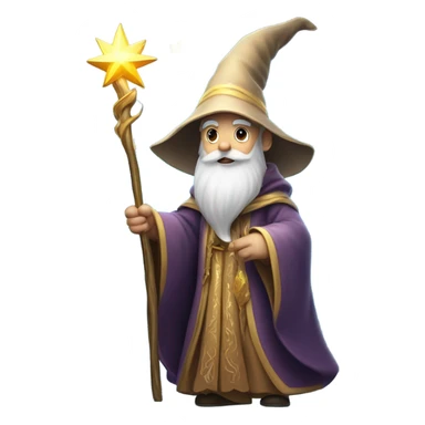 Me as a wizard  sticker