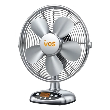 Electric table fan sticker