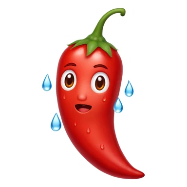 Piment qui pleure  sticker