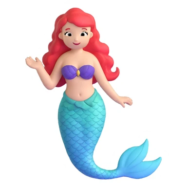 mermaid from legends sticker