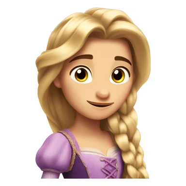 Tangled's Rapunzel sticker