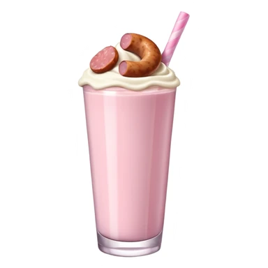 Sausage Milkshake sticker