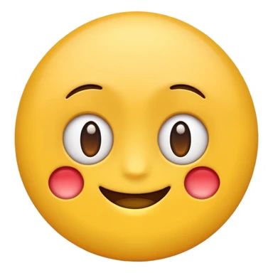 Can you create an emoji with a circle around it and an upside down V inside? sticker