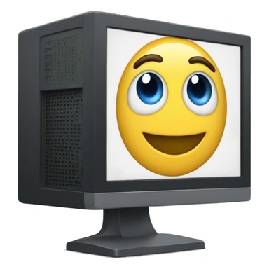 pc monitor, code ide on screen sticker