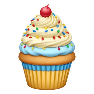 Cupcake de sorvete sticker