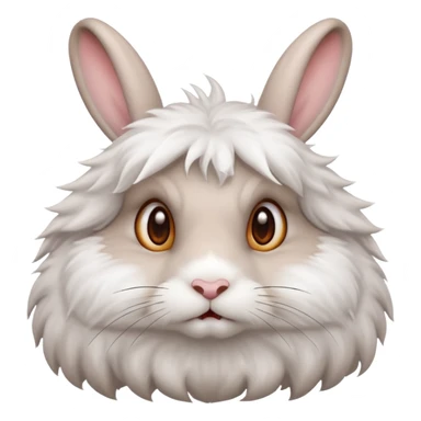 Rabit mogging sticker