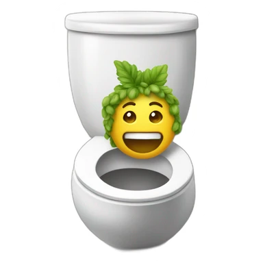 Dionysus in the toilet sticker