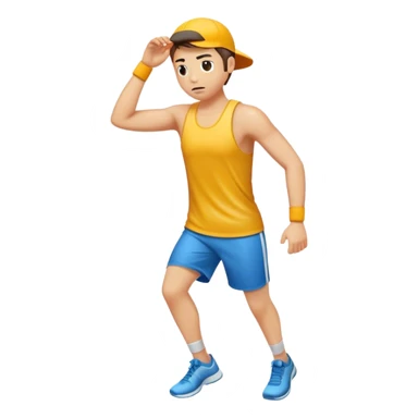 I need an emoji that has to do with working out/physical activity sticker