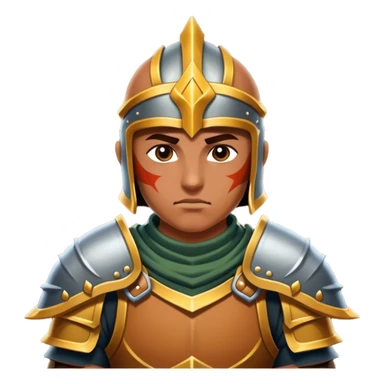 runescape style warrior sticker