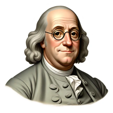 Benjamin Franklin sticker