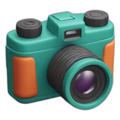 Plasticine Compact Film Camera sticker